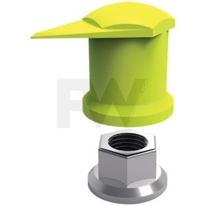 DUSTITE LR (hand up) yellow 30 mm - Checkpoint