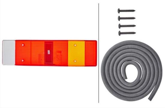 Lichtscheibe links, rechts - 9EL 146 887-001 HELLA