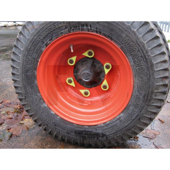Wheel nut indicator red 33 mm - CHECKPOINT