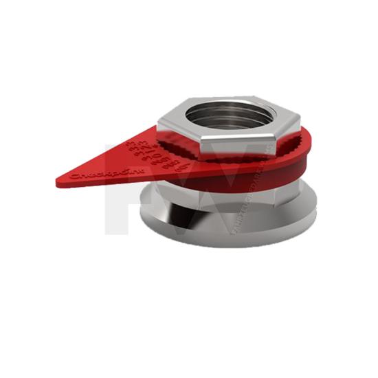 Wheel nut indicator red 33 mm - CHECKPOINT