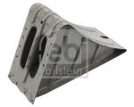 Brake shoe, steel, galvanized, with internal handle - 06926 febi