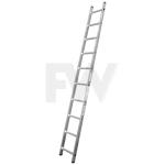 Anlegeleiter, 10-stufig, Aluminium, Länge 2,8m